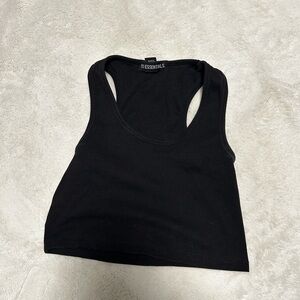 Essentials Black Women's Tank Top